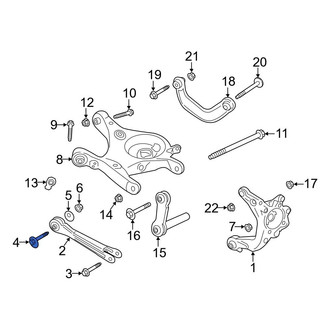 Ford OE - Alignment Camber Adjusting Eccentric Bolt