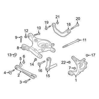Ford OE - Rear Suspension - Suspension Components
