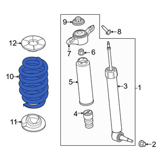 Ford OE - Front Coil Spring