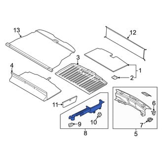 Ford OE - Rear Left Trunk Trim Panel