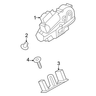 Ford OE - Lift Gate - Lock & Hardware