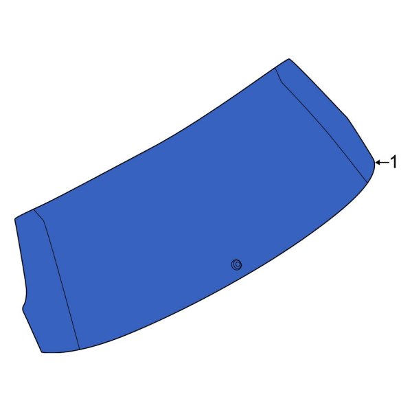 Ford OE LB5Z7842006A Rear Liftgate Glass