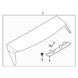 Ford OE - Spoiler Nut