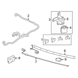 Ford OE - Rear Bumper - Electrical Components