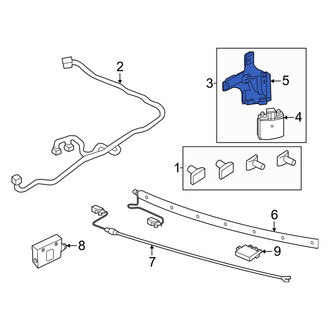 Ford OE - Right Blind Spot Detection System Warning Sensor Bracket