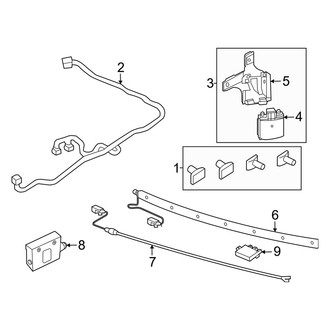 Ford OE - Rear Blind Spot Detection System Warning Sensor