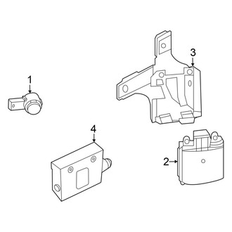 Ford OE - Rear Bumper - Electrical Components (Tremor)