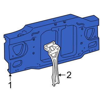 Ford OE - Front Radiator Support Panel