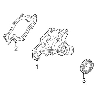 Ford OE - Cooling - Water Pump