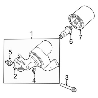 Ford OE - Cooling - Oil Cooler (Eddie Bauer / Limited / XLT 5.0L)