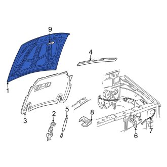 Ford Explorer Replacement Hood Panels — CARiD.com