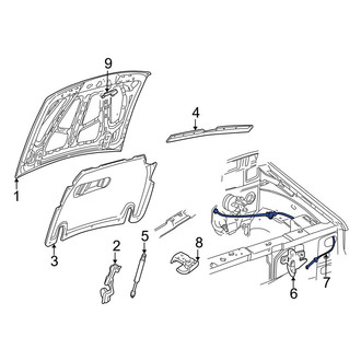 Ford Explorer Hood Release Cables & Handles — CARiD.com