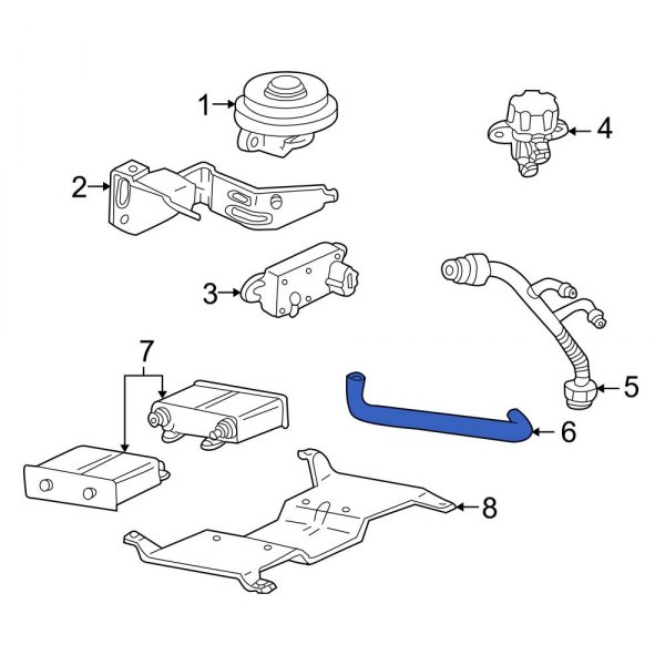 Evaporative Emissions System Lines