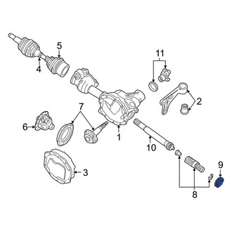 Ford OE - Right CV Axle Shaft Seal