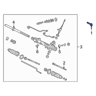 Ford OE - Outer Steering Tie Rod End