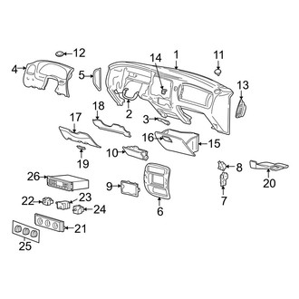 Ford OE - Instrument Panel (RWD)