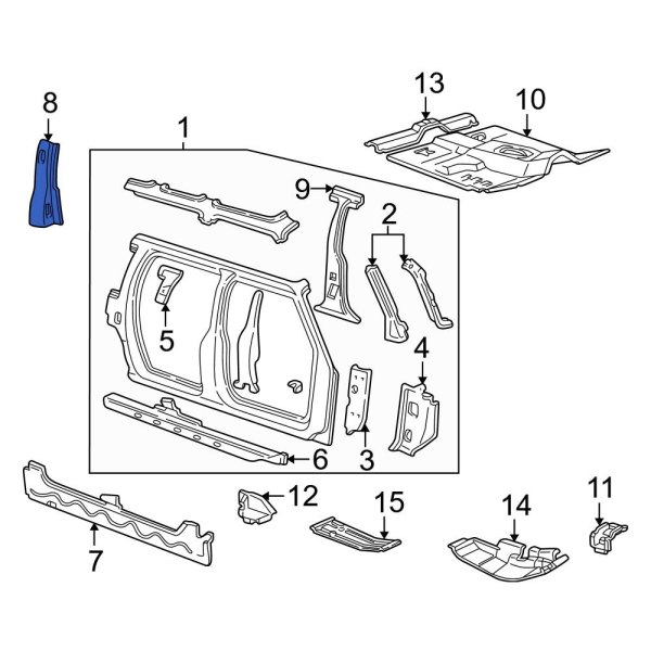 Body B-Pillar Reinforcement