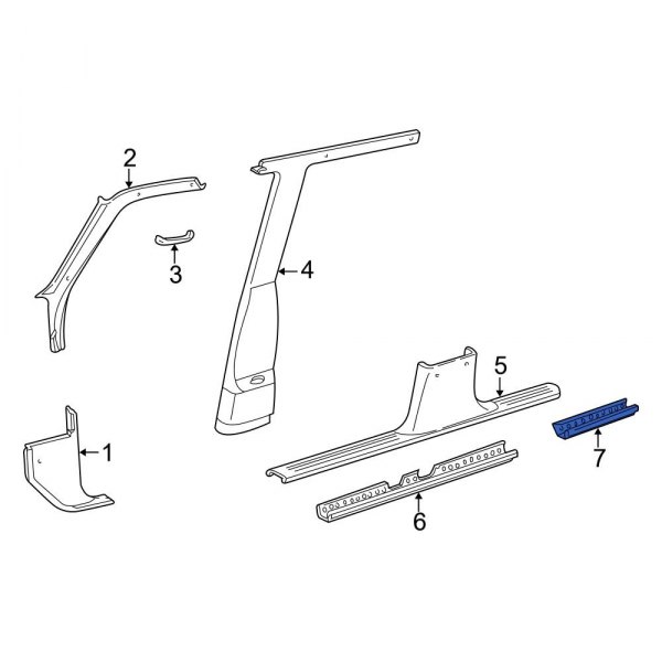 Door Sill Plate Clip