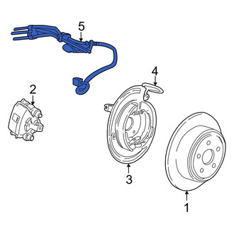 Ford OE - Front Right Brake Hydraulic Hose