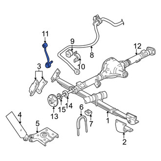 Ford OE - Rear Suspension Stabilizer Bar Link