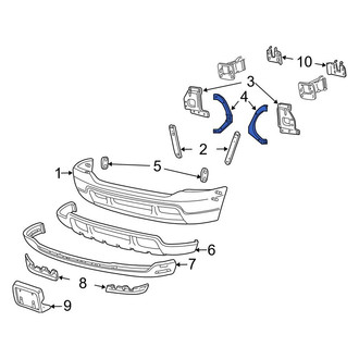 Ford OE - Front Left Bumper Bracket