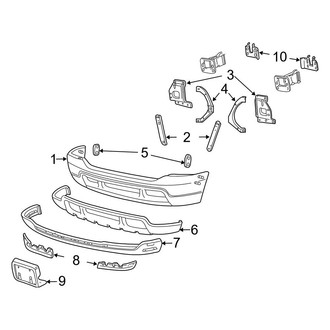 Ford OE - Front Bumper - Bumper & Components