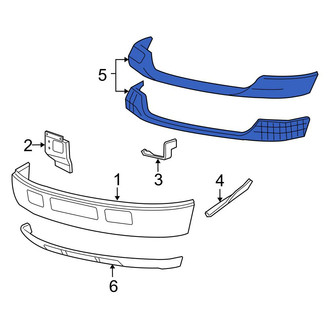 Ford OE - Front Bumper Cover