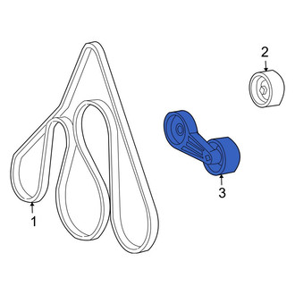 Ford OE - Accessory Drive Belt Tensioner Assembly