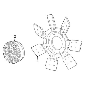 Ford OE - Cooling Fan (7.3L)
