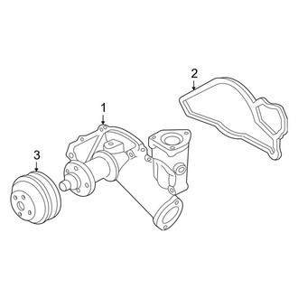 Ford OE - Cooling - Water Pump (7.3L)