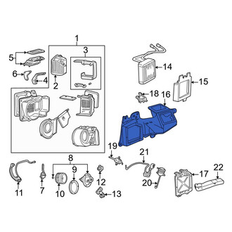 Ford OE - HVAC Unit Case
