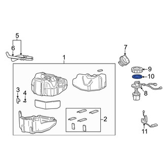 Ford OE - Fuel Pump Tank Seal