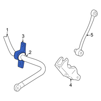 Ford OE - Front Suspension Stabilizer Bar Bracket