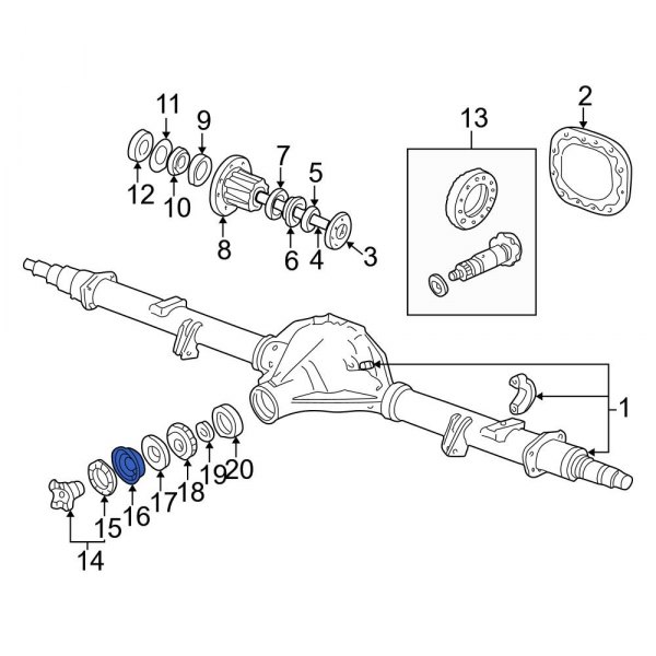 Differential Pinion Seal