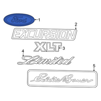 Ford OE - Rear Door Emblem