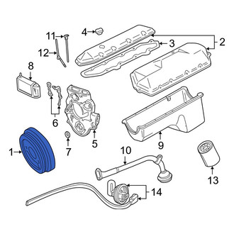 Ford OE - Engine Crankshaft Pulley