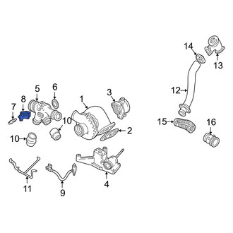 Ford OE - Turbocharger Boost Solenoid