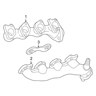 Ford OE - Exhaust System - Manifold (6.8L)
