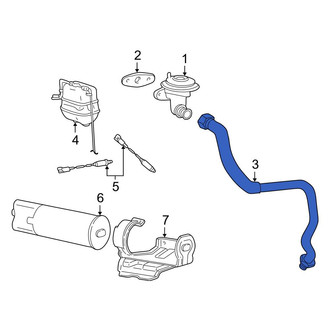 Ford OE - Exhaust Gas Recirculation (EGR) Tube