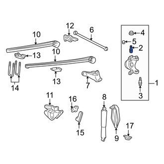 Ford OE - Front Upper Suspension Ball Joint