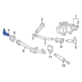Ford OE - Left Outer Steering Tie Rod End