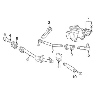 Ford OE - Steering Gear & Linkage (RWD)