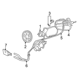 Ford OE - Steering Gear & Linkage - Pump & Hoses