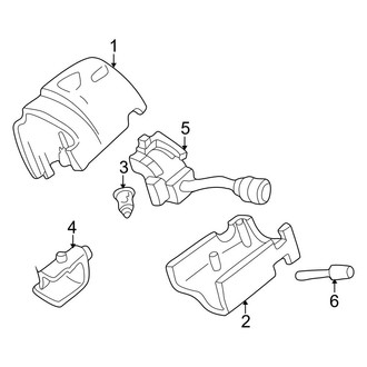 Ford OE - Steering Column - Shroud, Switches & Levers