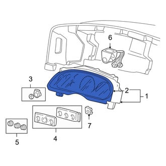 Ford OE - Instrument Panel Lens