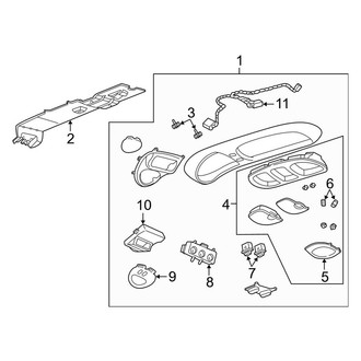 Ford OE - Overhead Console (Eddie Bauer / Limited / XLS / XLT)