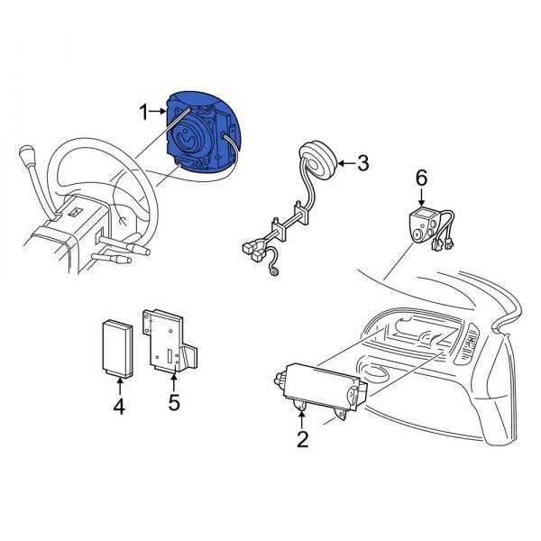 Steering Wheel Air Bag