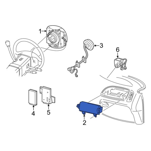 Instrument Panel Air Bag