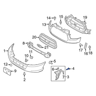 Ford OE - Bumper Guide Screw