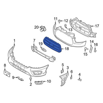 Ford OE - Front Grille